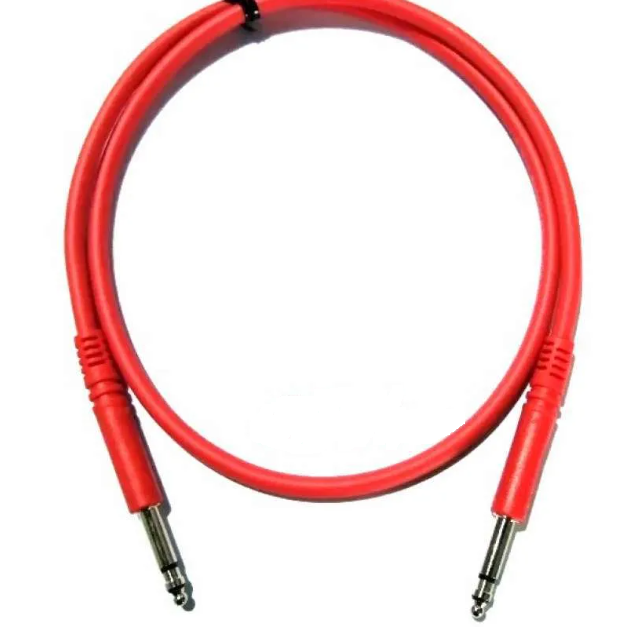 Mogami PJM 1802 Bantam TT Patch Cable - 18 inch Red