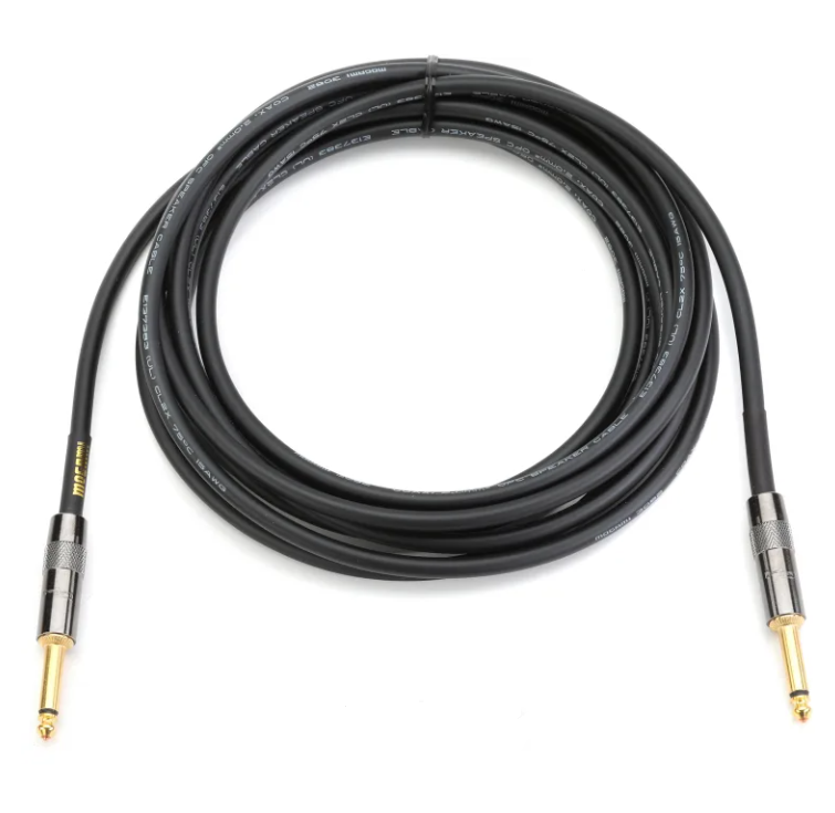 Mogami Gold Speaker Cable 1/4-inch TS to 1/4-inch TS - 15 foot