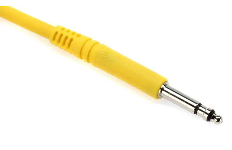 Mogami PJM 1204 Bantam TT Patch Cable - 12 inch Yellow
