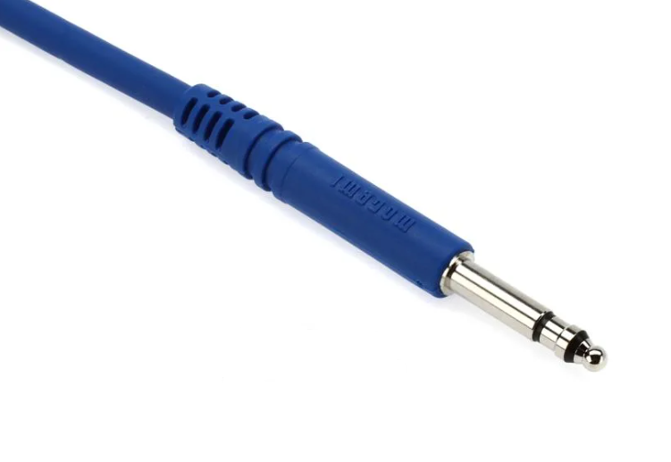 Mogami PJM 1806 Bantam TT Patch Cable - 18 inch Blue