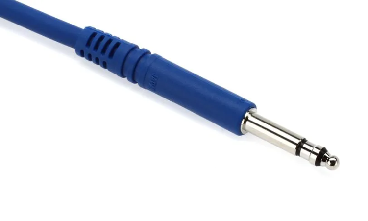 Mogami PJM 1806 Bantam TT Patch Cable - 18 inch Blue