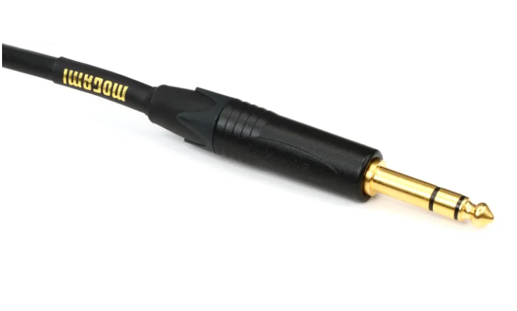 Mogami GOLD TRS-TRS-15 Balanced 1/4-inch TRS Male to 1/4-inch TRS Male Patch Cable - 15 foot