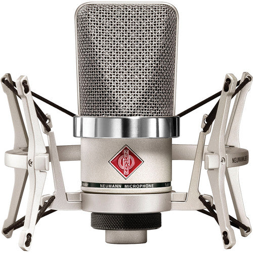 Neumann TLM 102 BK Studio Set Large-Diaphragm Cardioid Condenser Microphone with Shockmount