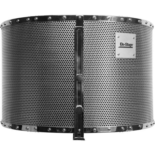 On Stage Isolation Shield and Stand-Mounted Acoustic Enclosure (18.5 x 12")