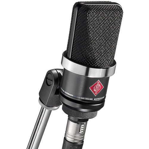 Neumann TLM 102 BK Studio Set Large-Diaphragm Cardioid Condenser Microphone with Shockmount