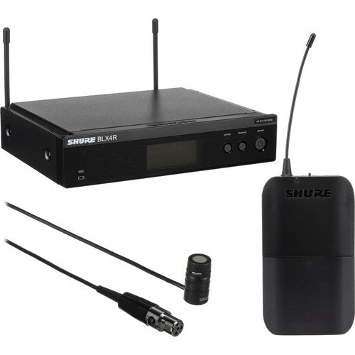 Shure BLX24R/SM58 Rackmount Wireless Handheld Microphone System with SM58 Capsule
