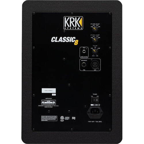 KRK Classic 8" Near-Field 2-Way Studio Monitor