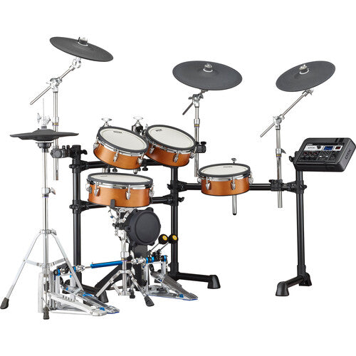 Yamaha DTX8K-X Electronic Drum Kit with Wood-Shell TCS Pads and DTX-PRO Drum Module - Real Wood