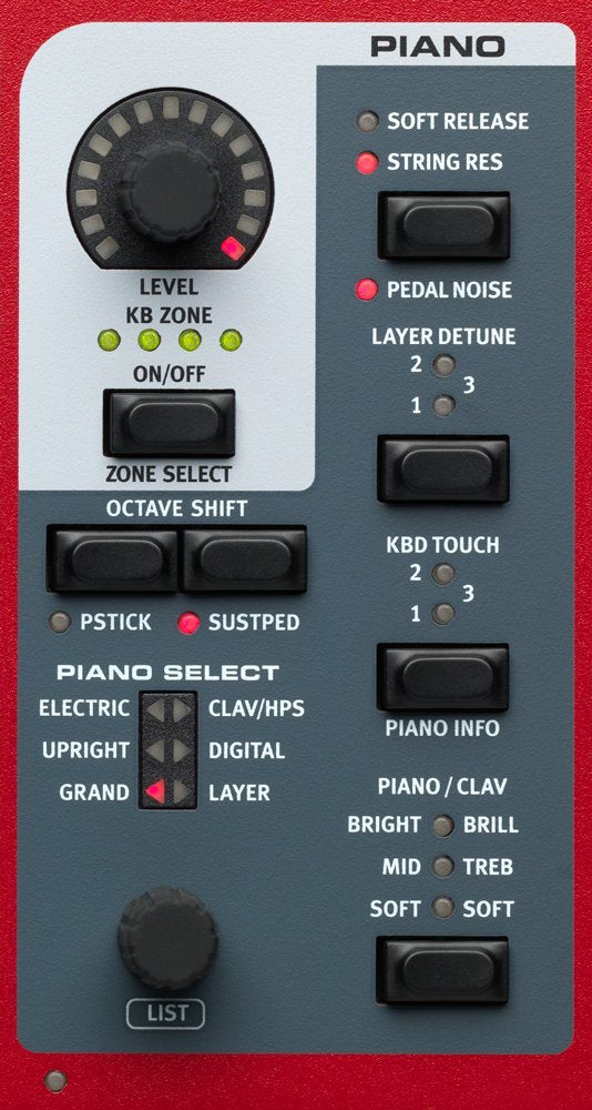 Nord Stage 3 HP 76 76-Key Digital Stage Piano with Hammer Action Portable Keybed