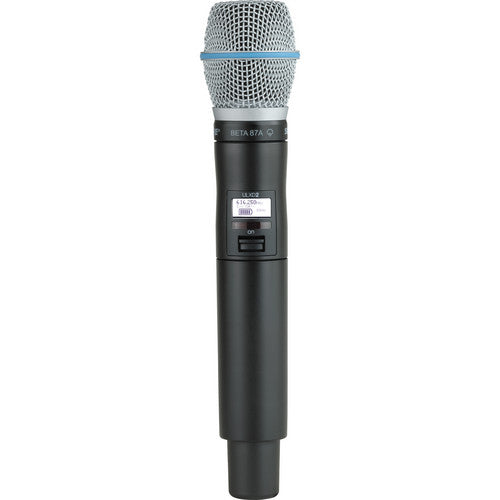 Shure ULXD2/B87A Digital Handheld Wireless Microphone Transmitter with Beta 87A Capsule