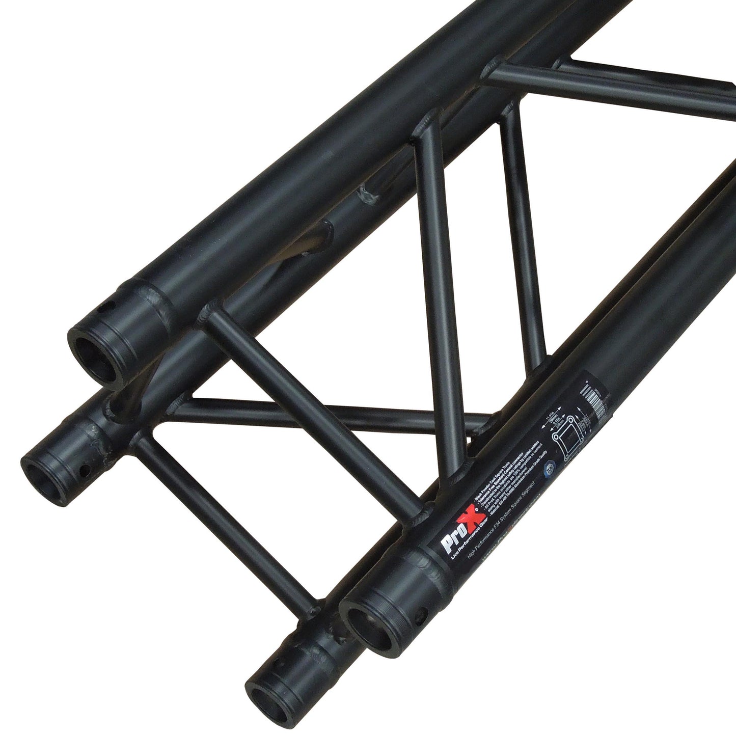 ProX Truss 9.84Ft 3m F34 Segment Black Powder Coated | 2mm Wall