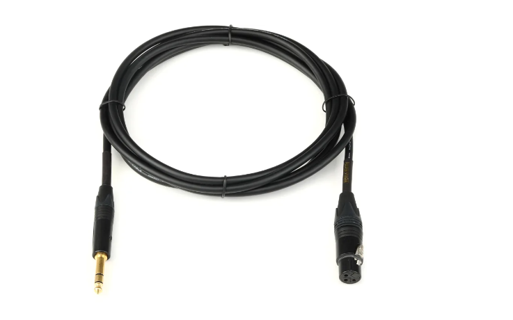 Mogami Gold TRSXLRF-10 Balanced XLR Female to 1/4-inch TRS Male Patch Cable - 10 foot Demo