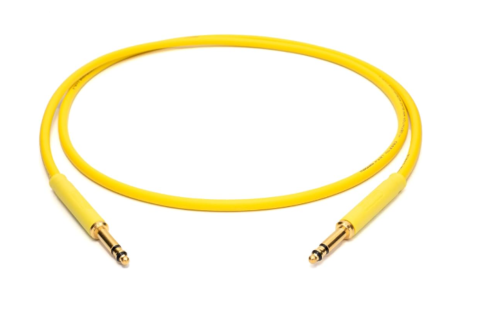 Mogami PJM 2404 Bantam TT Patch Cable - 24 inch Yellow