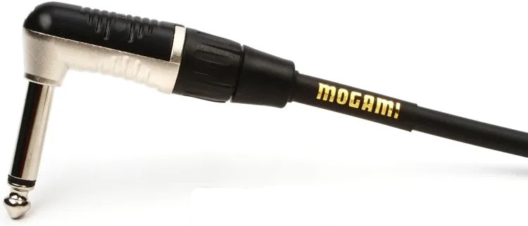 Mogami MCP GT R 10 CorePlus Straight to Right Angle Instrument Cable - 10 foot