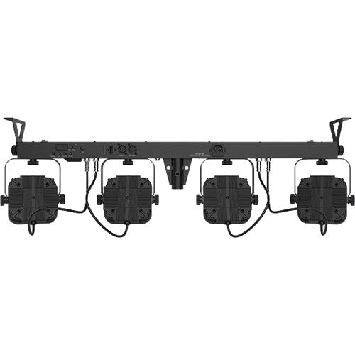 CHAUVET DJ 4Bar LT Quad BT Wash Lighting System with Stand, Case, and Footswitch