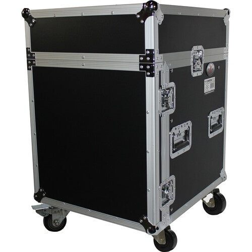 Pro X 12U Rack x 10U Top Mixer DJ Combo Flight Case