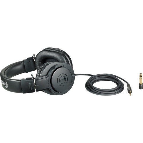 Audio-Technica ATH-M20x Closed-Back Monitor Headphones (Black)