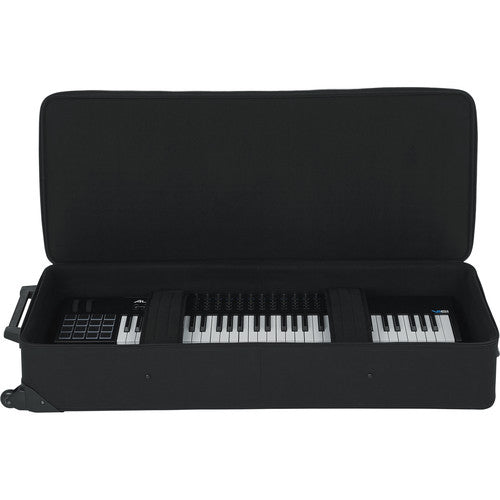 Gator GK-61 Keyboard Case with Wheels for 61-Note Keyboard