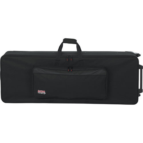 Gator GK-76 Lightweight Keyboard Case with Wheels - for 76-Key Keyboards Black