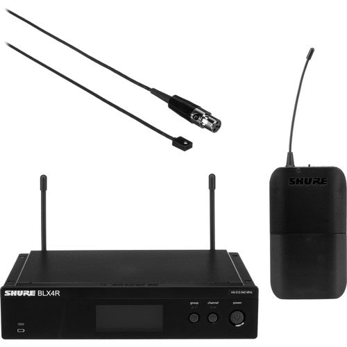 Shure BLX14R/W93 Rackmount Wireless Omni Lavalier Microphone System