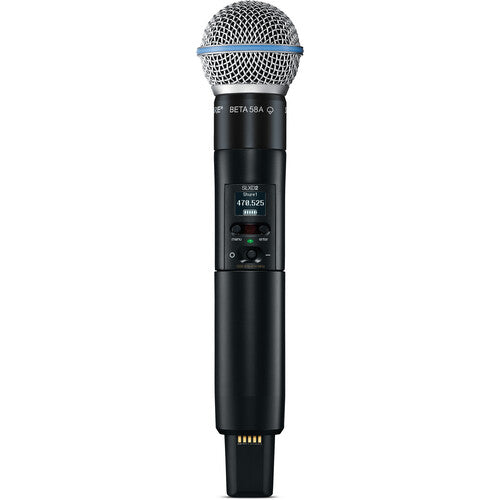 Shure SLXD24/B58 Digital Wireless Handheld Microphone System with Beta 58A Capsule