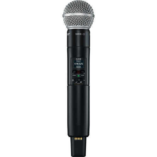 Shure SLXD24/SM58 Digital Wireless Handheld Microphone System with SM58 Capsule