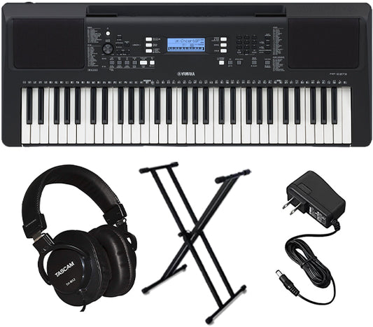 Yamaha PSR E373AD essentials bundle