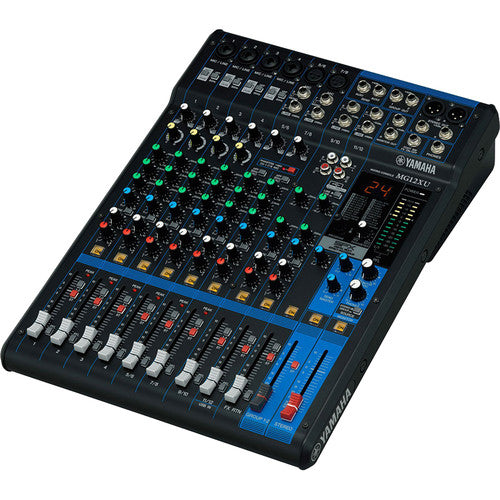 Yamaha MG12XU 12-Input Mixer with Built-In FX and 2-In/2-Out USB Interface