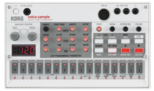 Korg VOLCASAMPLE Sample Playback Rhythm Machine