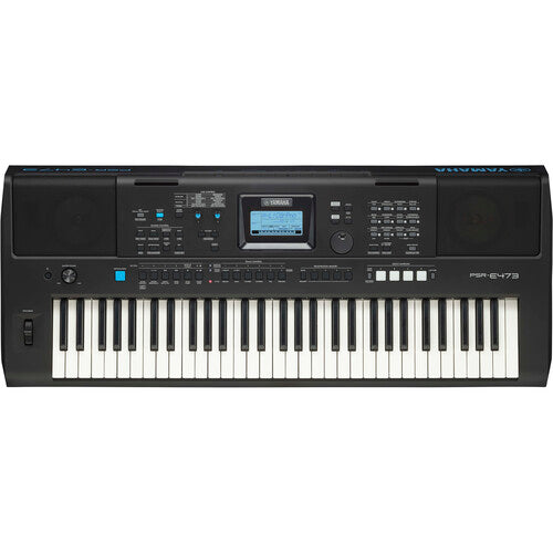 Yamaha PSR-E473 Keyboard Bundle