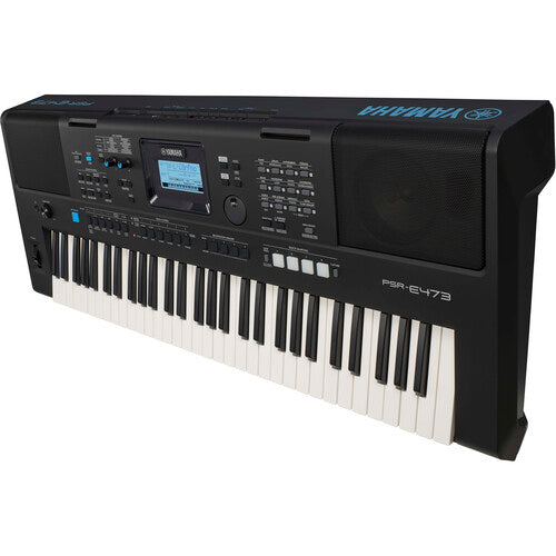 Yamaha PSR-E473 Keyboard Bundle