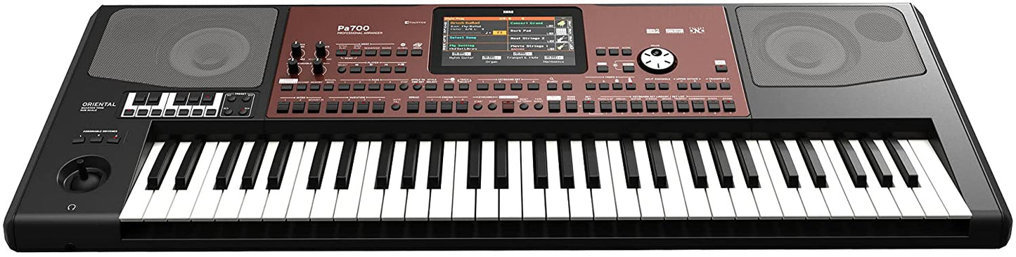 Korg Pa700 ORIENTAL 61-Key Professional Arranger Touchscreen and Speakers