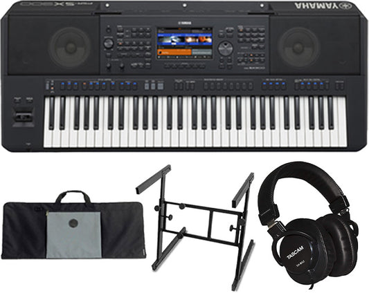 Yamaha PSR-SX900 Arranger Workstation Keyboard essentials bundle