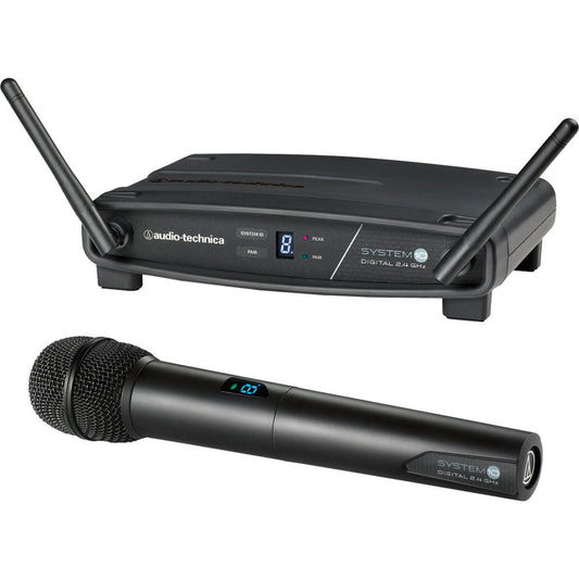 Audio-Technica ATW-1102 System 10 Digital Wireless Hypercardioid Handheld Microphone System (2.4 GHz)