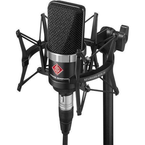 Neumann TLM 102 BK Studio Set Large-Diaphragm Cardioid Condenser Microphone with Shockmount