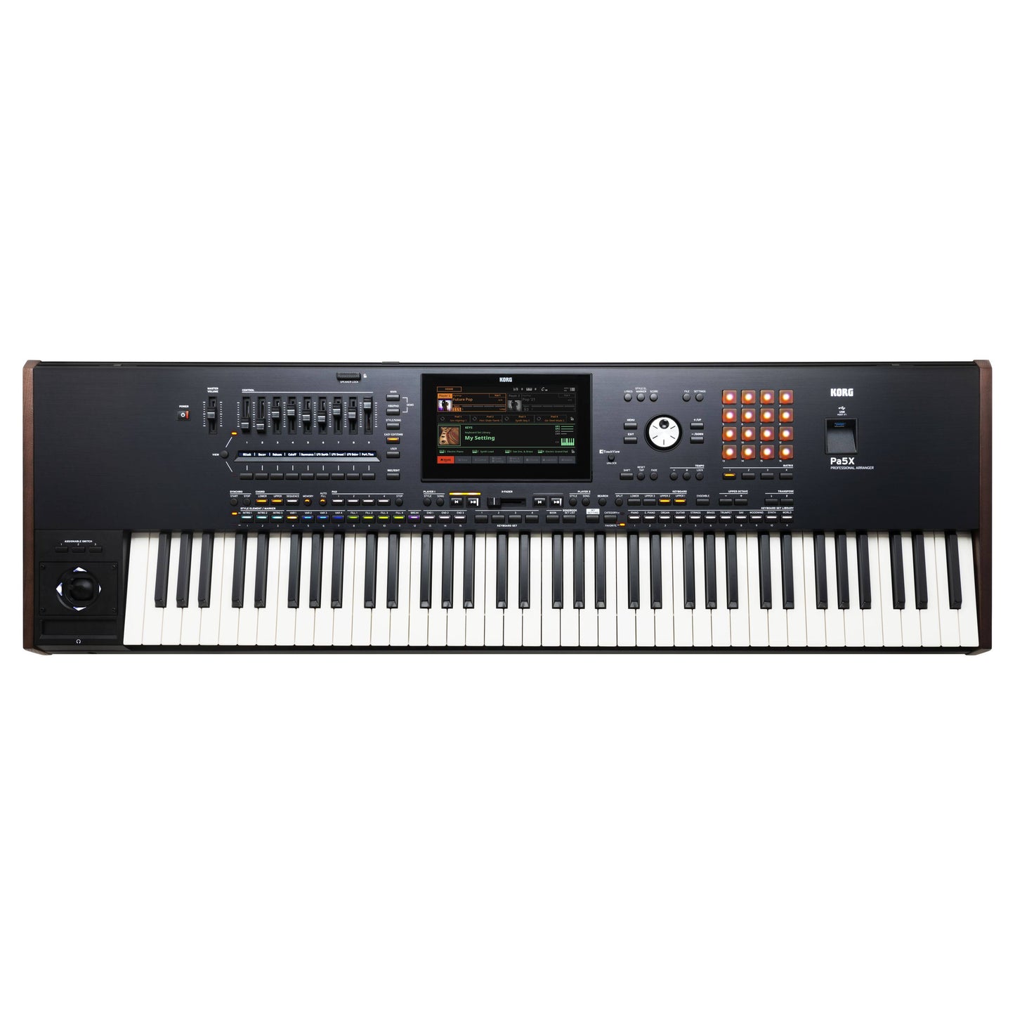 Korg Pa5X 61-Key Professional Arranger Keyboard